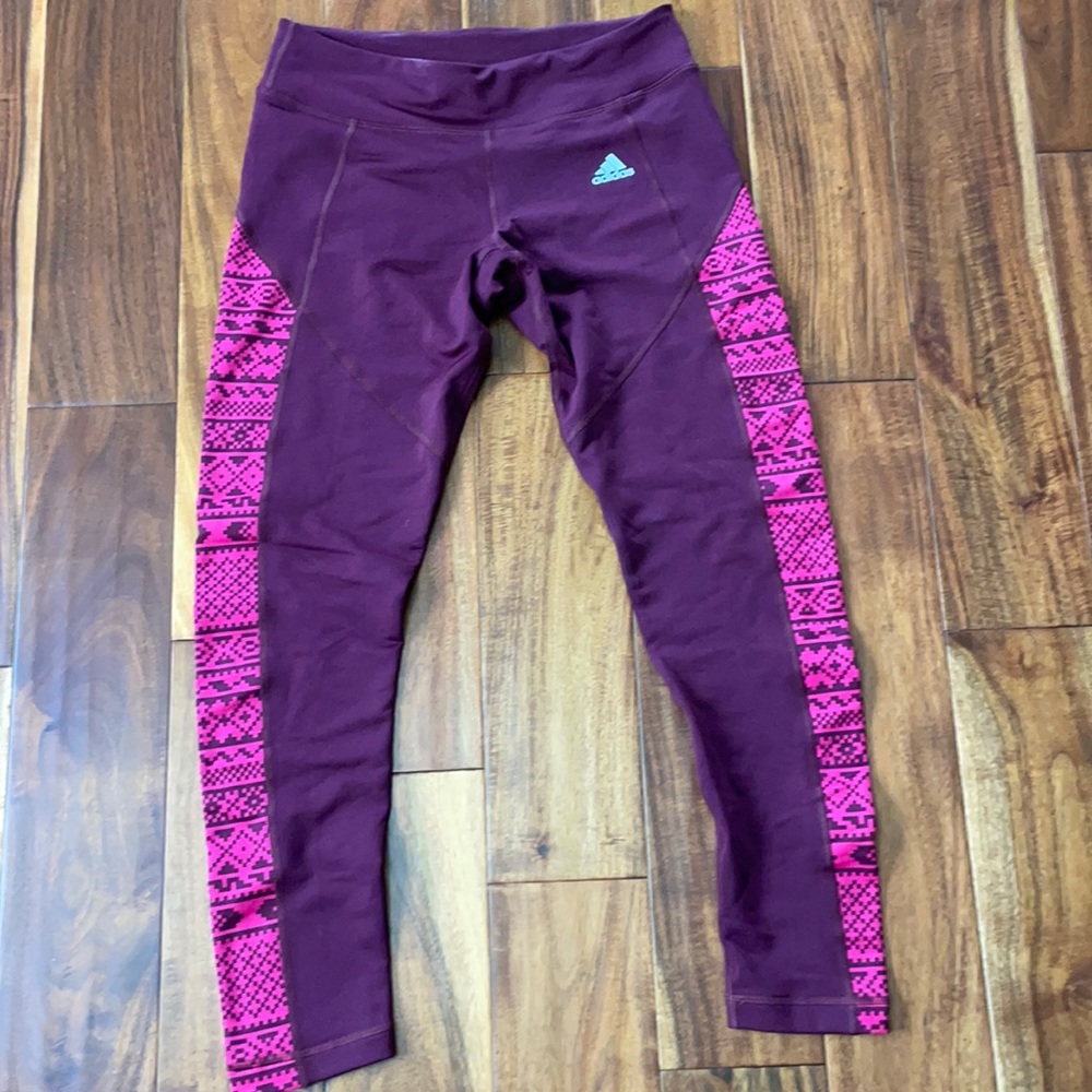 Adidas Climawarm workout cropped leggings